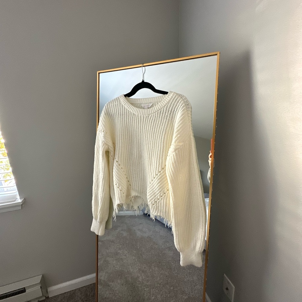 White Ivory Soft Sweater